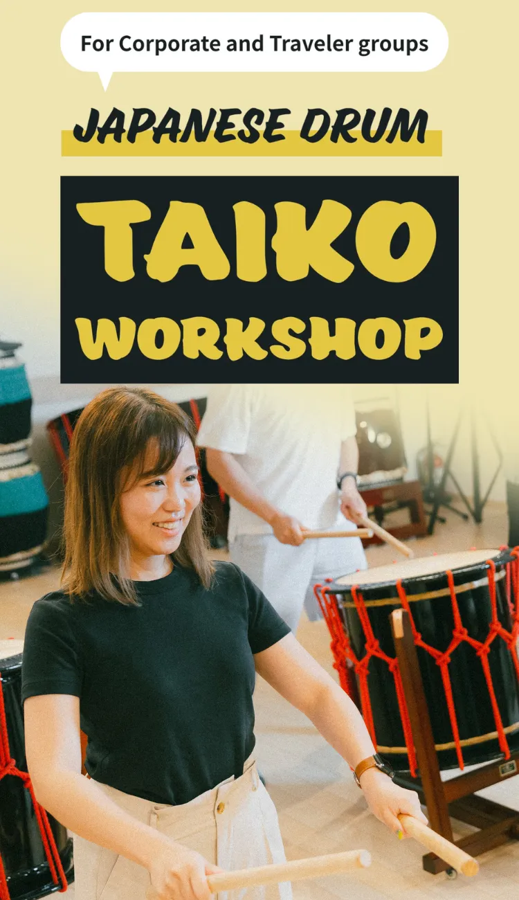 Japanese drum TAIKO workshop